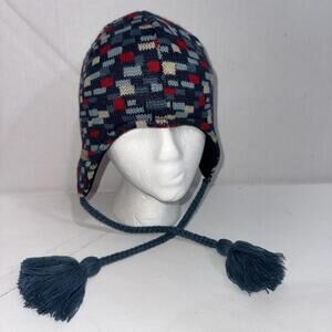 Columbia Youth Winter Alpaca Peruvian Insulated Ski Trapper Kids Toboggan Hat